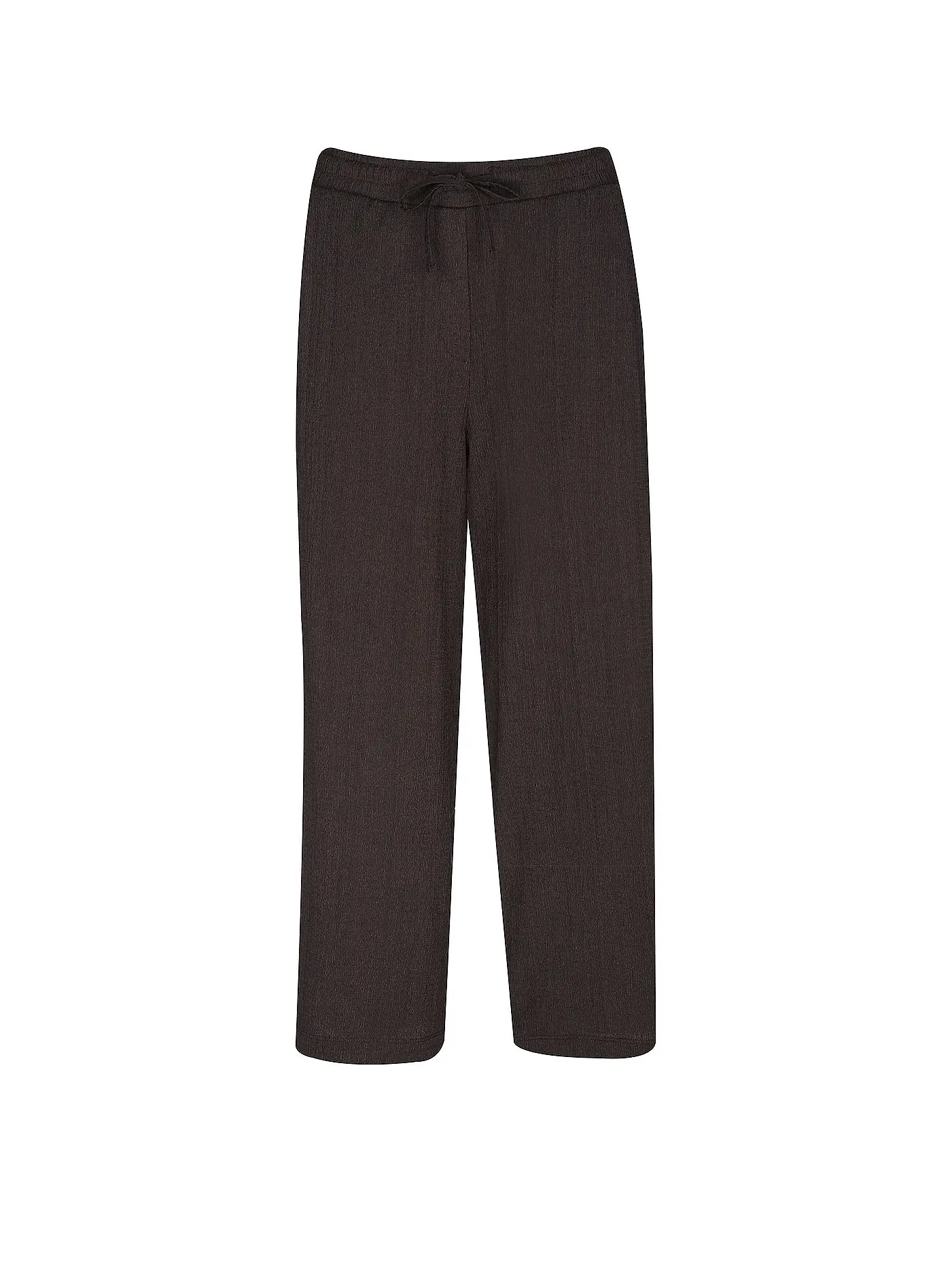 OPUS | Marlenehose MILENI CRINKLE | braun